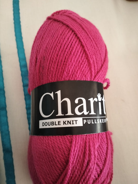 Fuschia Charity 100g D/K